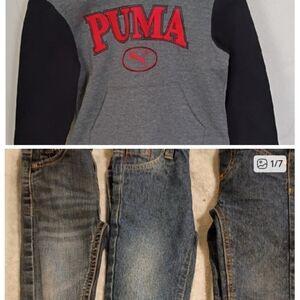 Pumba Hoodie + 3 Pairs of Jeans Bundle – 2T